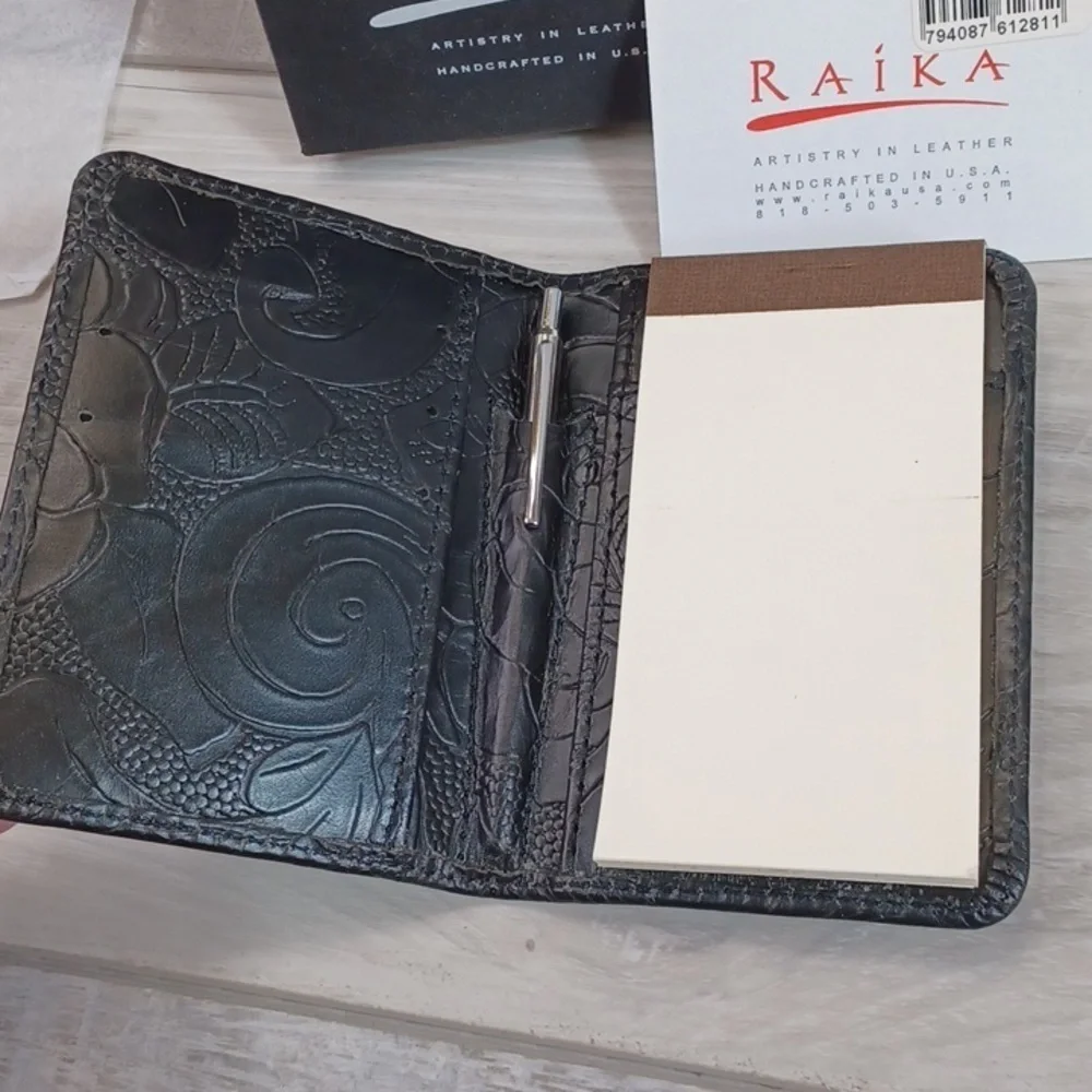 Raika Card Note Case with Pen NIB